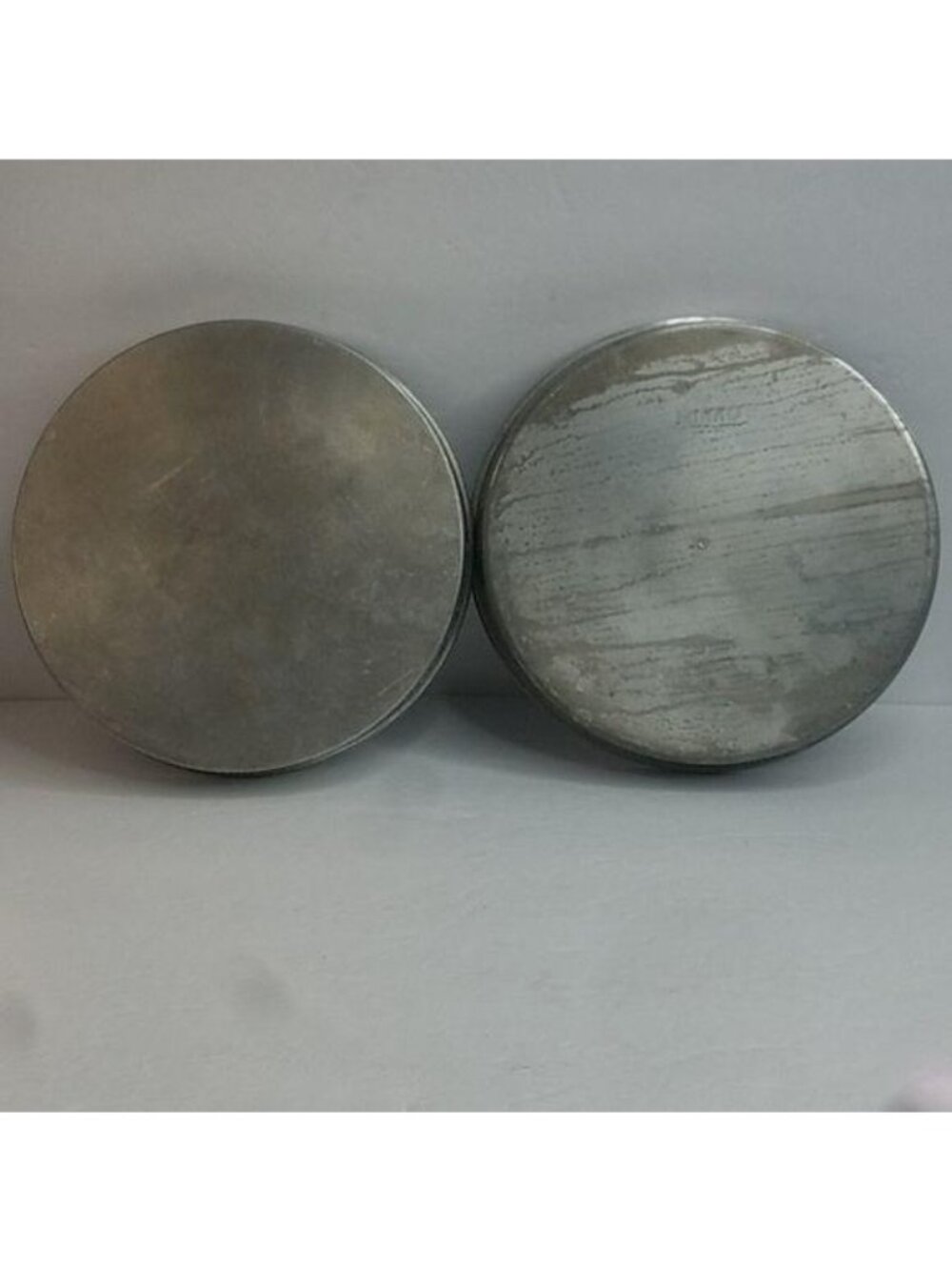 Vintage Set Of 3 Mirro Aluminum Round Stacking Cake Pans - Picture 2 of 5